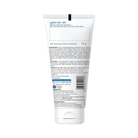 New Dewsoft Daily Moisturizing Cream 75 Gm