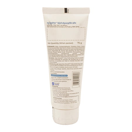 New Dewsoft Daily Moisturizing Cream 75 Gm