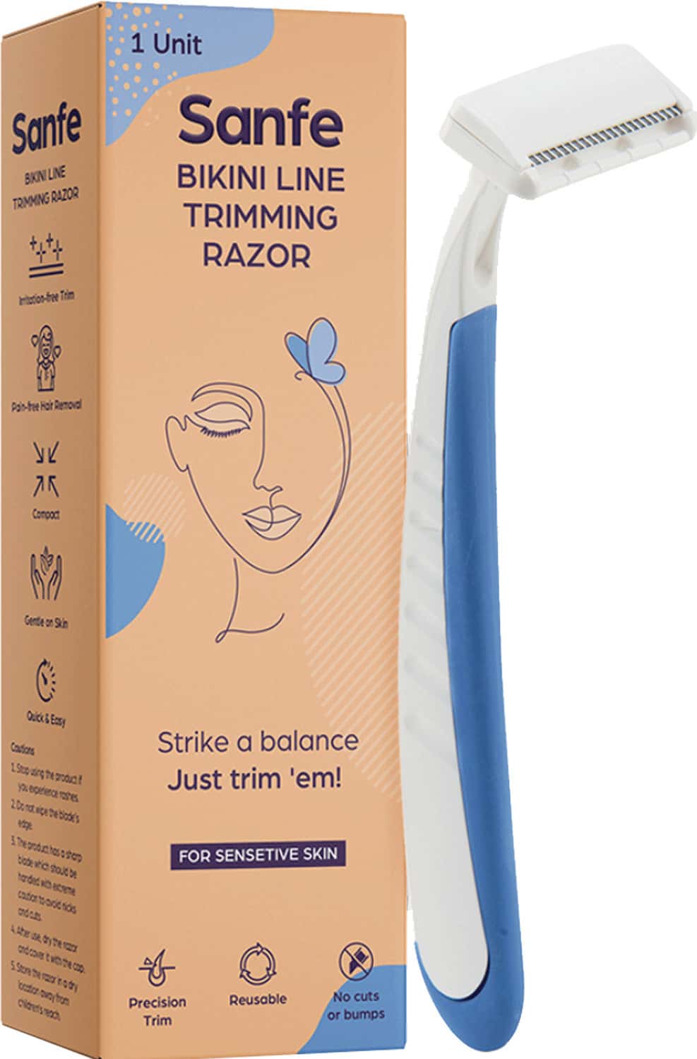 Sanfe Bikini Line Trimming Razor