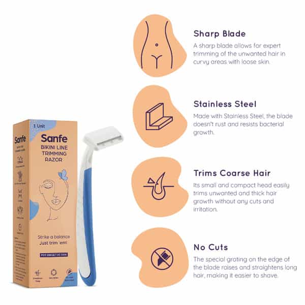 Sanfe Bikini Line Trimming Razor
