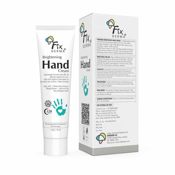 Fixderma Brightening Hand Cream 30 Gm