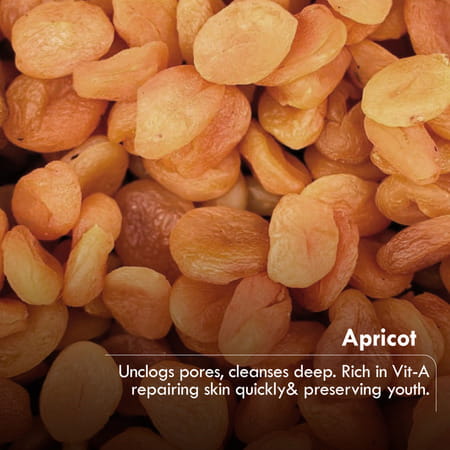 Nat Habit Wild Apricot Soap - Protects Natural Oils | Fights Aging & Clears Blemishes (125g)