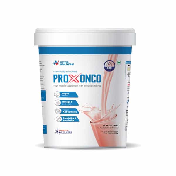 Proxonco Vegan Plant-Based Protein Powder For Cancer Patients | French Vanilla 500G