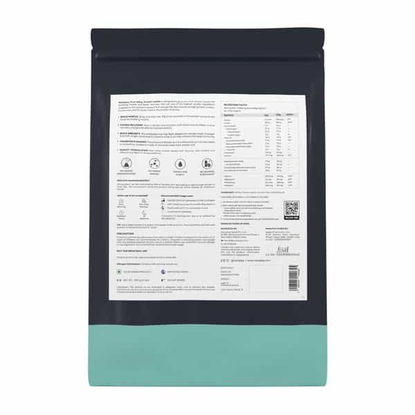Nutrabay Pure 100% Whey Protein Isolate Unflavoured - 500G