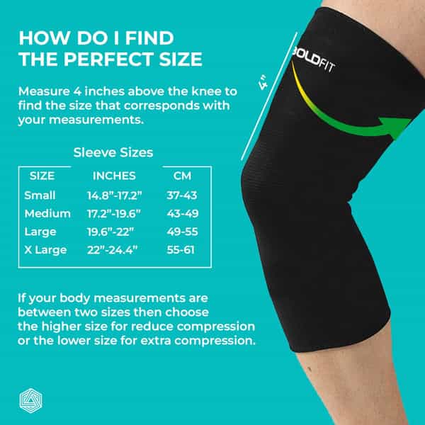 Boldfit Knee Caps For Women & Men Knee Support For Men Gym Knee Cap For Men Knee Pain Relief - M