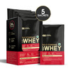Optimum Nutrition Gold Standard 100% Whey Vanilla Ice Cream Flavour Sachets (5 * 31G) 155 Gm
