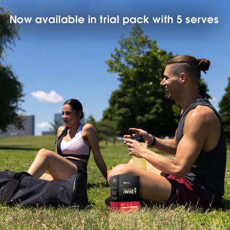 Optimum Nutrition Gold Standard 100% Whey Vanilla Ice Cream Flavour Sachets (5 * 31g) 155 Gm