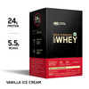 Optimum Nutrition Gold Standard 100% Whey Vanilla Ice Cream Flavour Sachets (5 * 31G) 155 Gm