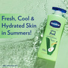 Vaseline Aloe Fresh Body Lotion | 24 Hr Long Lasting Moisturisation | 600ml