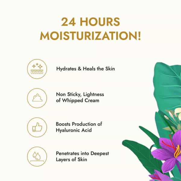 Kapiva Ghee Kumkumadi Body Butter (200 G) | 100 Times Washed Ghee For 24 Hours Moisturization
