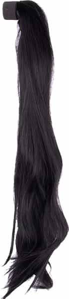 Streak Street Straight Jet Black Ponytail