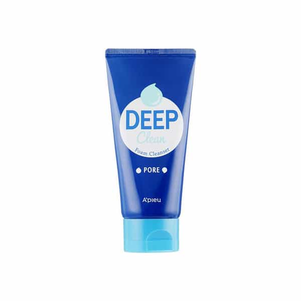 A'pieu Deep Clean Foam Cleanser [Pore] - Korean Face Cleanser - Korean Skincare - 130Ml