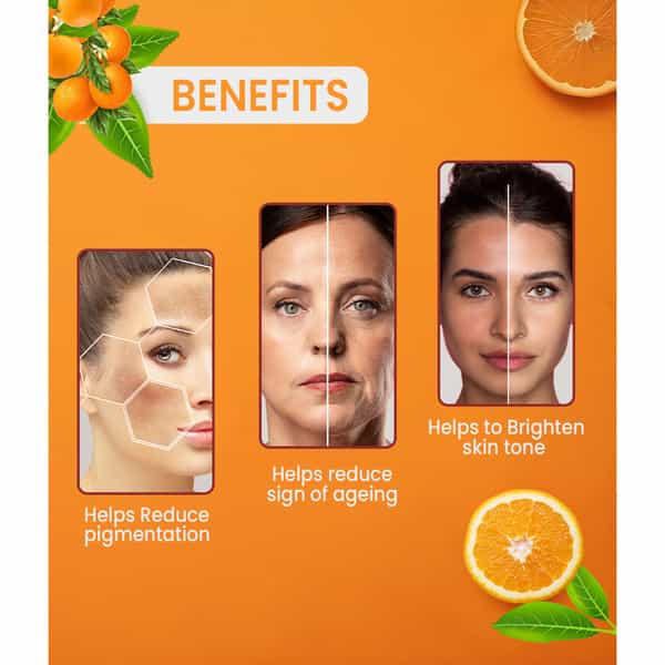Sheopal's Vitamin C Foaming Face Wash: Reduces Dark Spots & Blemishes | ( 100Gm)