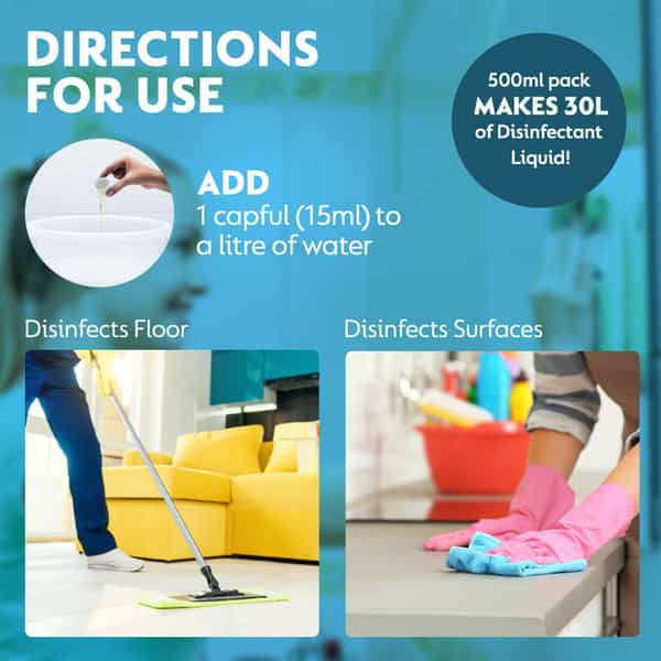 Dettol Liquid Disinfectant - Personal Hygiene Surface Disinfectant Floor Cleaner Menthol Cool 550Ml