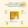 Bake 2% Hyaluronic Acid + Ceramide Sheet Mask For Dry Skin