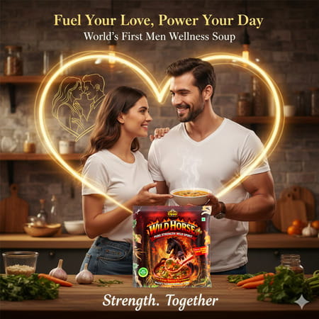 Cipzer Wild Horse Plus Mixed Vegetable Men Wellness Soup For Energy Stamina & Confidence 10 Gm