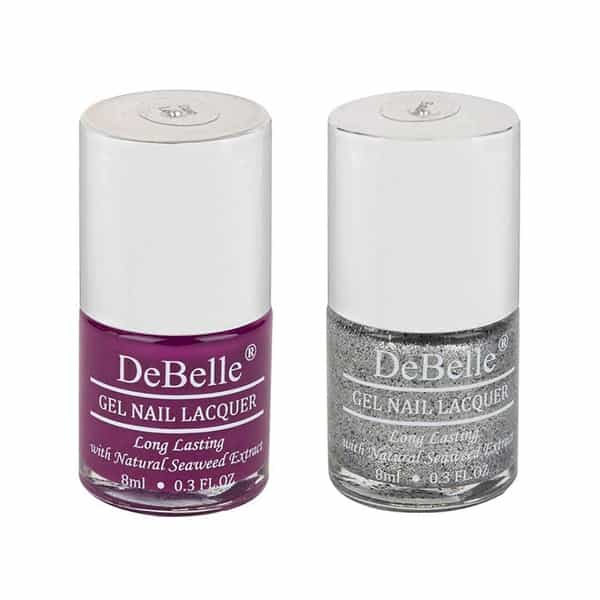 Debelle Gel Nail Polish Gift Set Of 2 Luxe Lotus | Estella - 16 Ml (8 Ml Each)