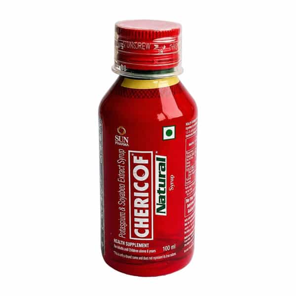 Chericof Natural Bottle Of 100Ml Syrup