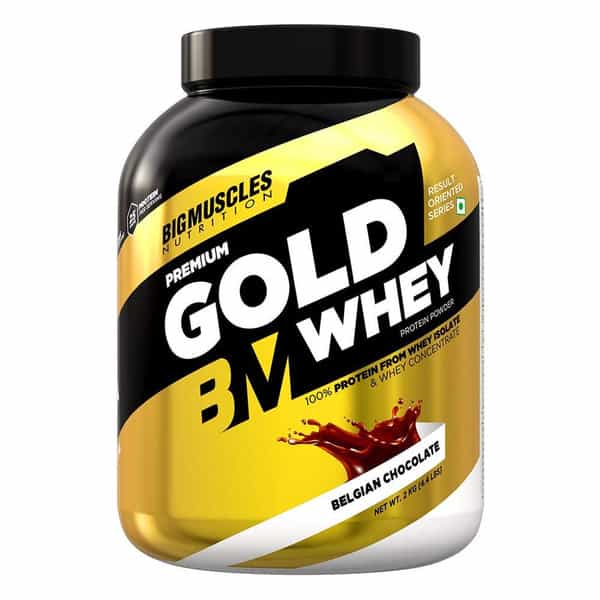 Big Muscle Premium Gold Whey 2 Kg (Belgian Chocolate)