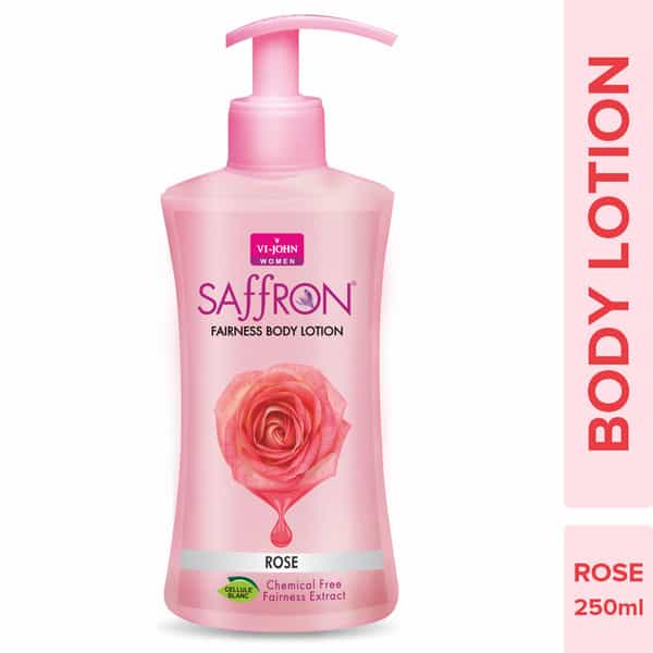 Vi-John Saffron Rose Fairnes Body Lotion For Men & Women 250Ml