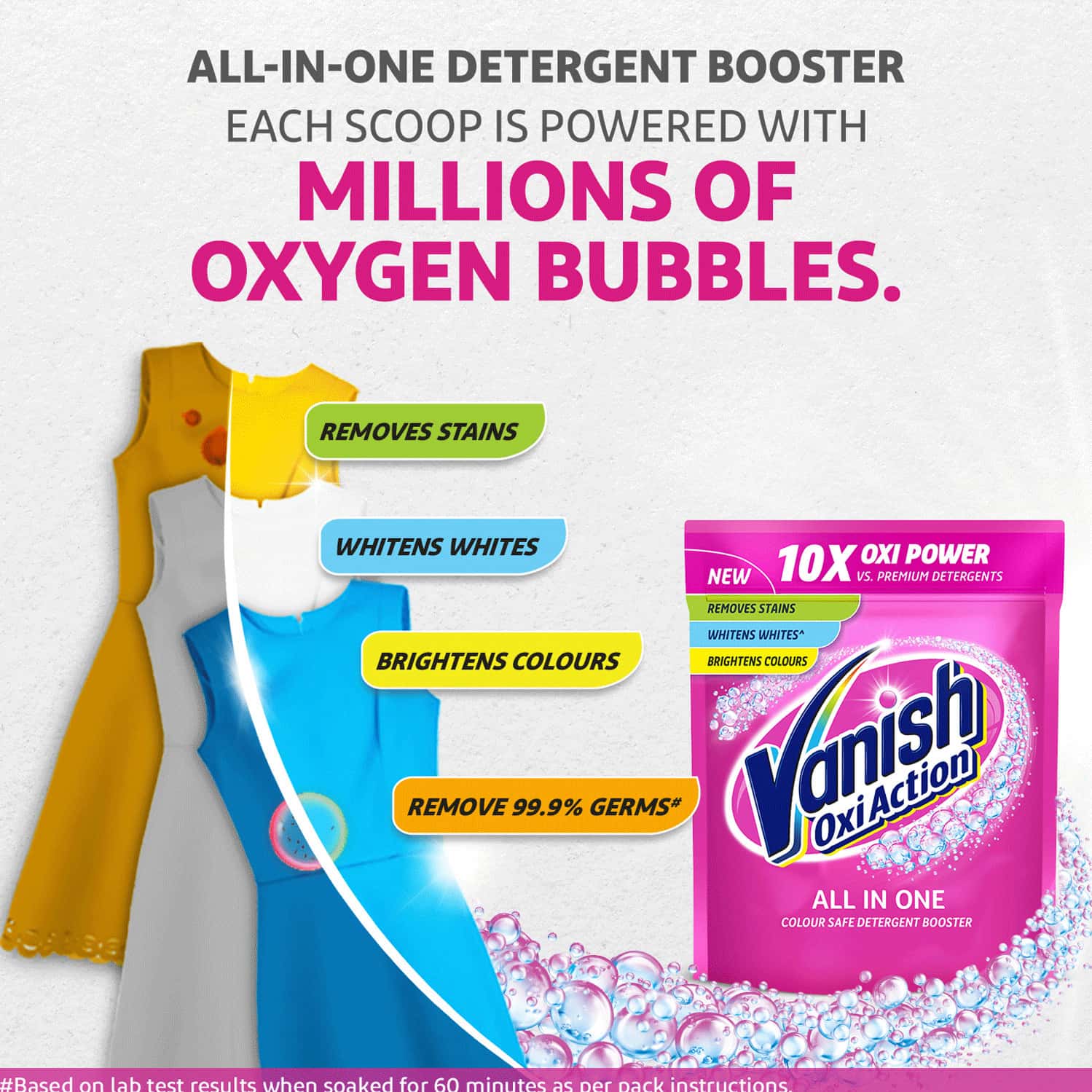 Buy VANISH ALL IN ONE POWDER DETERGENT BOOSTER 100 G Online & Get Upto 60 OFF at PharmEasy