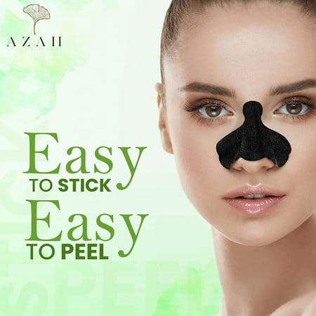 Azah Ultra Deep Cleansing Nose Strips For Blackhead Removal - 10 Strips