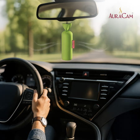 Auracam Gold Standard Camphor Pod Cone Lemongrass- Set Of 8