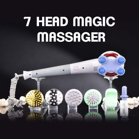 Auditech Magic Body Massage Machine With 7 Heads