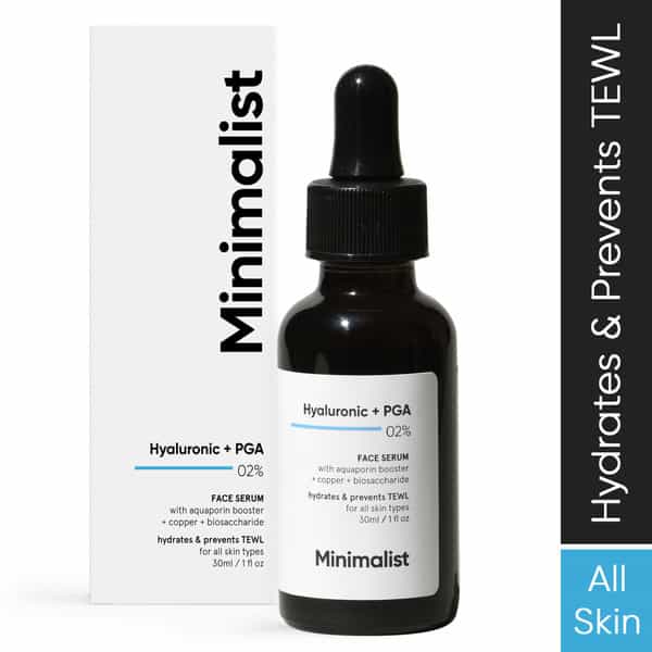 Minimalist Hyaluronic Acid 2% Serum For Intense Hydration Glow & Fines Lines With Vitamin B5 (30Ml)