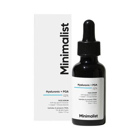 Minimalist Hyaluronic Acid 2% Serum For Intense Hydration Glow & Fines Lines With Vitamin B5 (30ml)