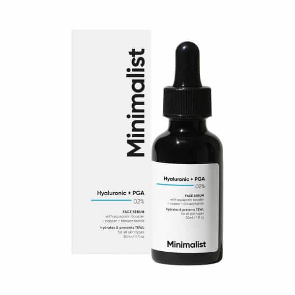 Minimalist Hyaluronic Acid 2% Serum For Intense Hydration Glow & Fines Lines With Vitamin B5 (30Ml)
