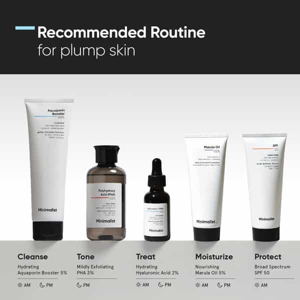 Minimalist Hyaluronic Acid 2% Serum For Intense Hydration Glow & Fines Lines With Vitamin B5 (30Ml)