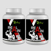 Riffway Real Gain Weight Gain Powder | Enhance Bone Density & Overall Skeletal Health (2X200gm)