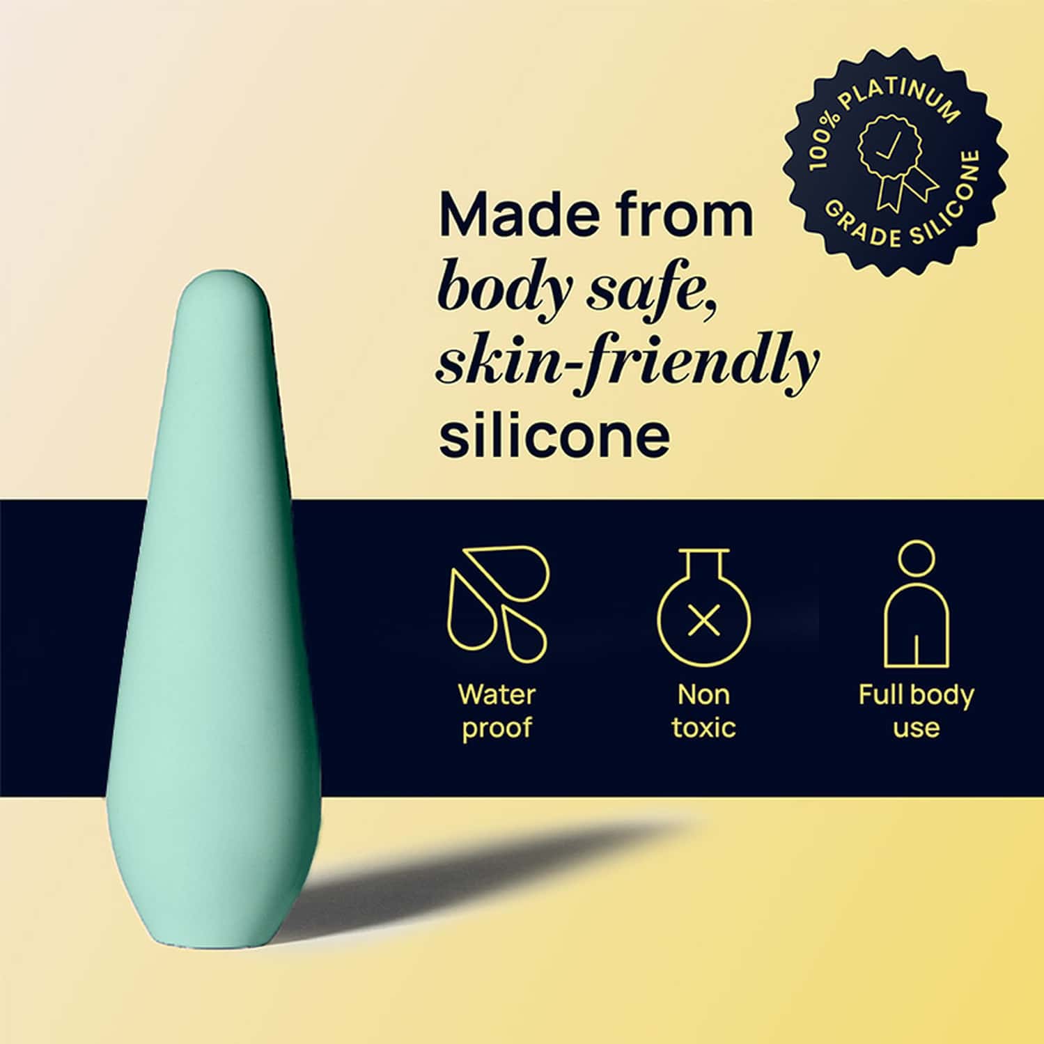 Buy MYMUSE PULSE PERSONAL MASSAGER 5 SPEEDS, RECHARGEABLE