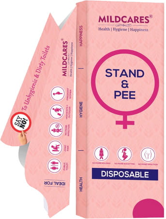 Mildcares 10 Funnels Disposable Female Urination Device For Women