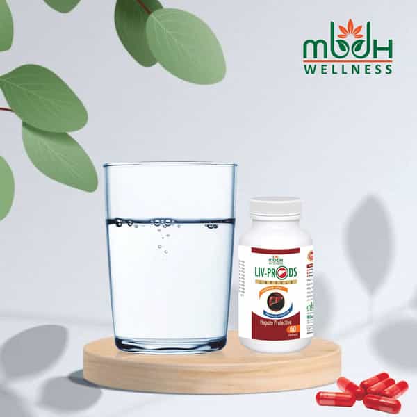 Mbdhwellness Liv Pro Ds-Ayurveda For Fatty Liver & Natural Detox Natural With Kalmegh & More