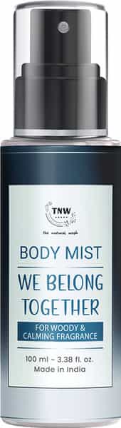 Tnw The Natural Wash We Belong Together Body Mist Woody & Calming Notes Unisex Fragrance