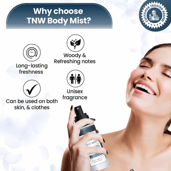 Tnw The Natural Wash We Belong Together Body Mist Woody & Calming Notes Unisex Fragrance