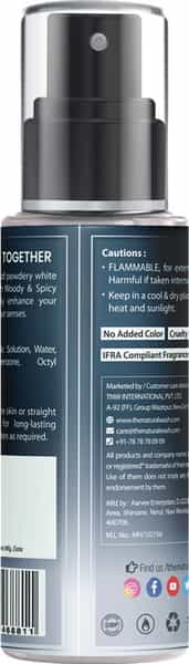 Tnw The Natural Wash We Belong Together Body Mist Woody & Calming Notes Unisex Fragrance