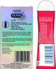 Durex Air Condoms For Men-10Count With Durex Strawberry Flavoured Lubricant Gel-50Ml