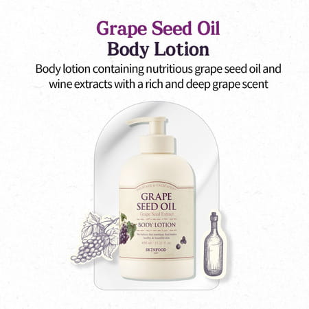 Skinfood Grape Seed Oil Body Wash - Skinfood Grape Seed Oil Body Wash 450 Ml