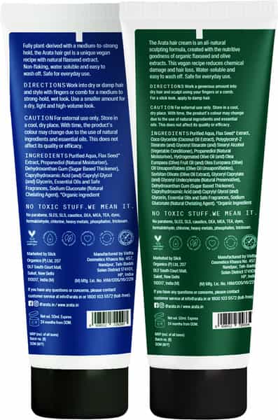 Arata Natural Hair Styling Combo