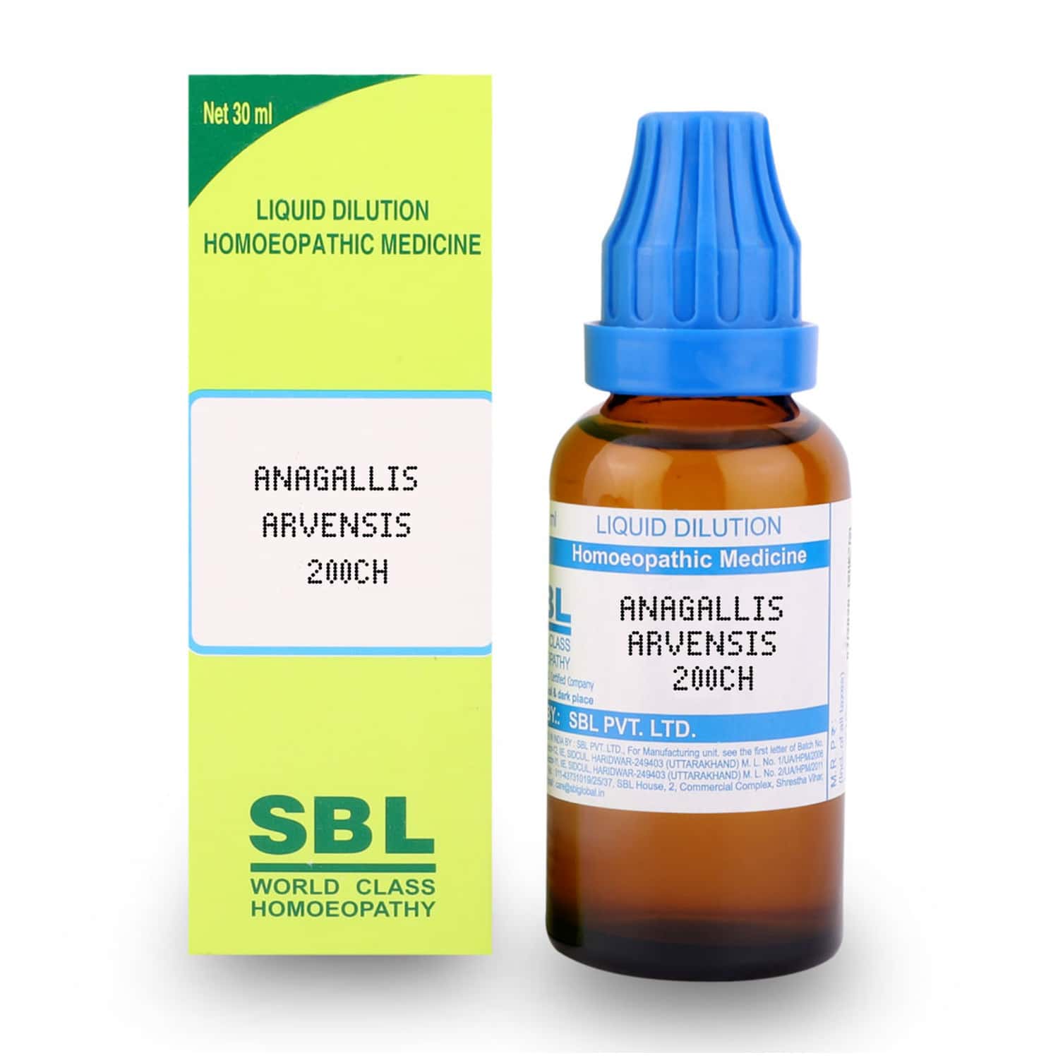 Sbl Anagallis Arvensis Dilution 200 Ch 30 Ml