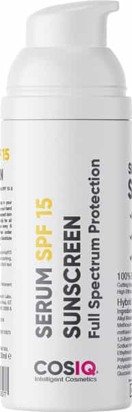 Cos-Iq Indoor Sunscreen Serum Spf 15 Pa++++ Broad Spectrum 30Ml Uva Uvb And Ir Protection