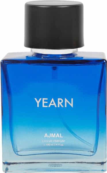 Ajmal Gift Set Of Yearn Edp 100Ml & Blu Deodrants 200 Ml For Men + 2 Parfum Testers