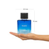 Ajmal Gift Set Of Yearn Edp 100Ml & Blu Deodrants 200 Ml For Men + 2 Parfum Testers
