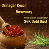 Gynoveda 24K Gold Face Serum For Skin Brightening With Kesar & Rosemary. Facial Like Glow. 60Ml