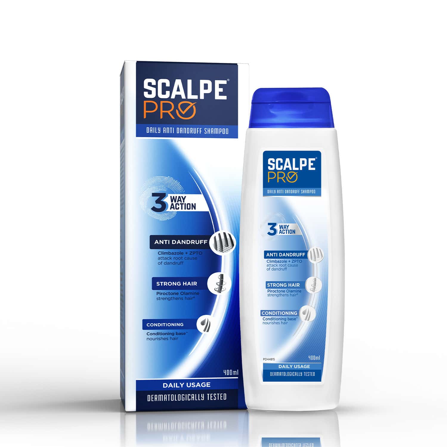 Scalpe Pro Anti-dandruff Shampoo Bottle Of 400 Ml