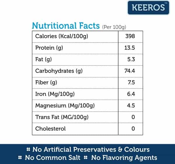 Keeros Quinoa Grain Healthy Super Snack - 250G