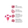 Sanfe Reusable Menstrual Cup With No Rashes Leakage Or Odor-Premium Design Large Size(Pack Of 2)